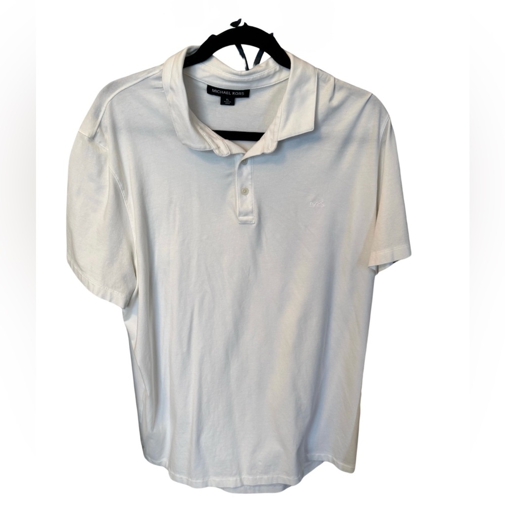 Michael Kors White Men's Shirt Size XL